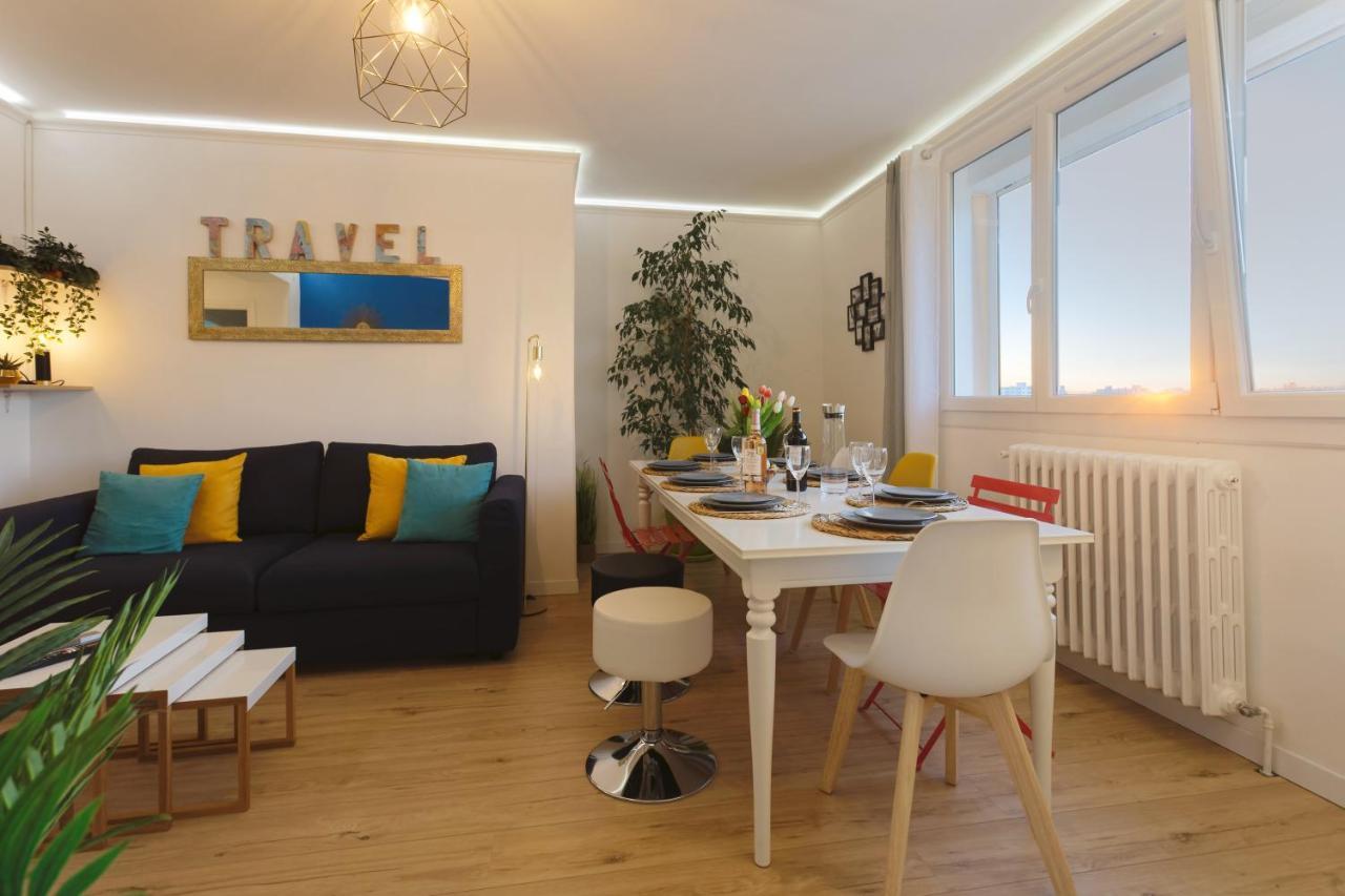 Smile Home-Nid Panoramique Vue Wow ! Spadeco - Loungezen - Terrasse Ensoleillee - Arrivee Autonome - Netflix - Emplacement Ideal - Lumineux - Renove A Neuf - Wifi Fibre - Montpellier Exterior photo