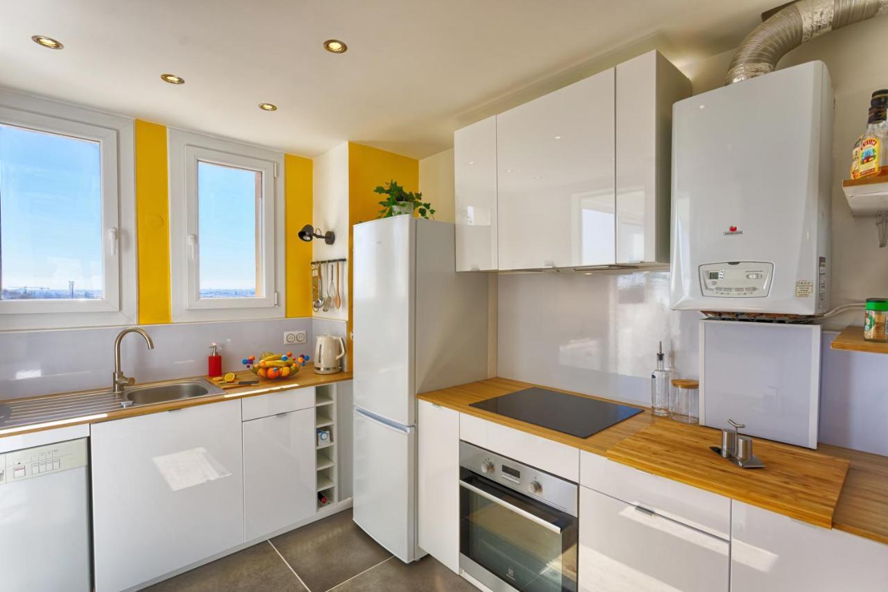 Smile Home-Nid Panoramique Vue Wow ! Spadeco - Loungezen - Terrasse Ensoleillee - Arrivee Autonome - Netflix - Emplacement Ideal - Lumineux - Renove A Neuf - Wifi Fibre - Montpellier Exterior photo