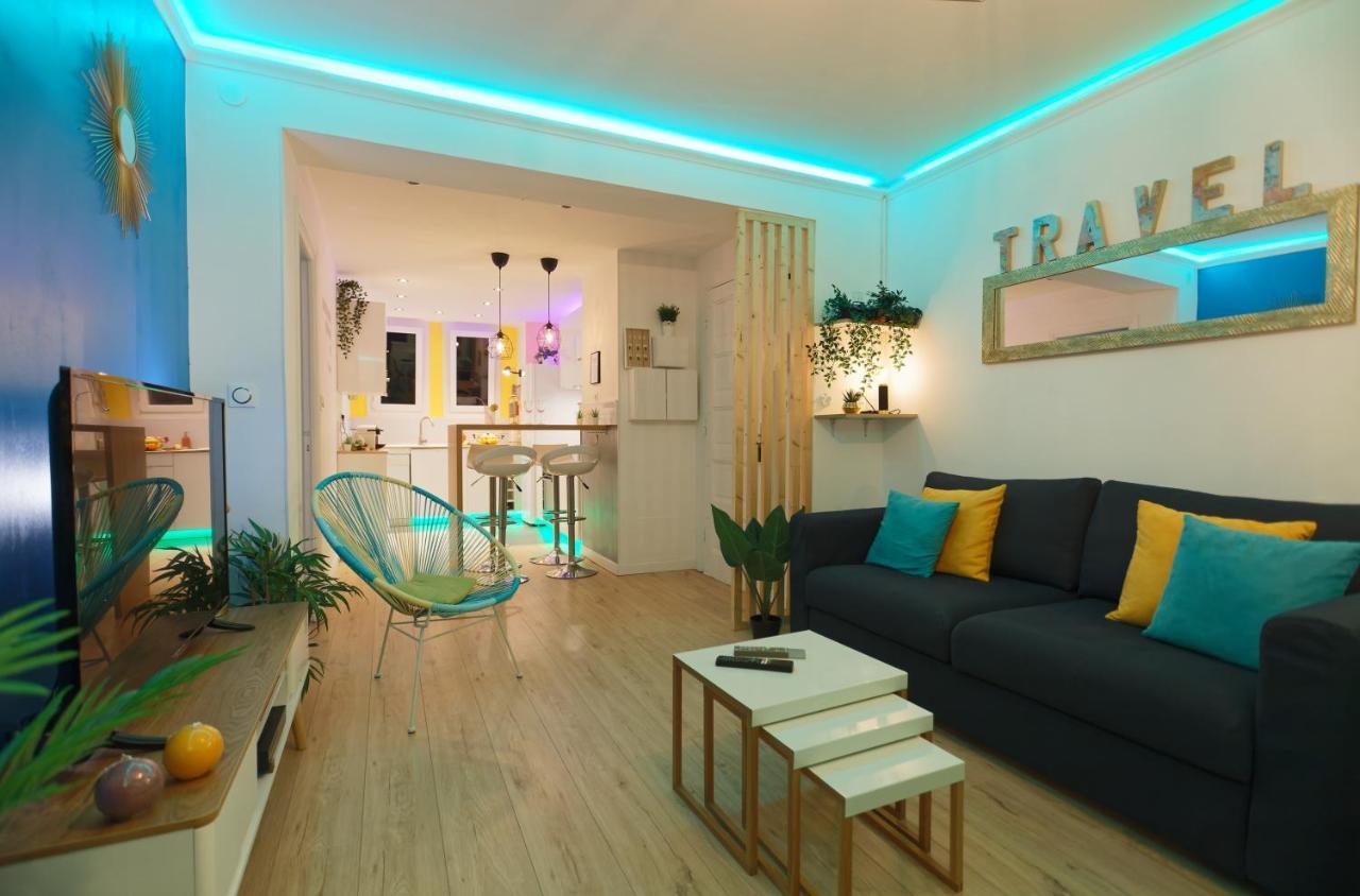 Smile Home-Nid Panoramique Vue Wow ! Spadeco - Loungezen - Terrasse Ensoleillee - Arrivee Autonome - Netflix - Emplacement Ideal - Lumineux - Renove A Neuf - Wifi Fibre - Montpellier Exterior photo
